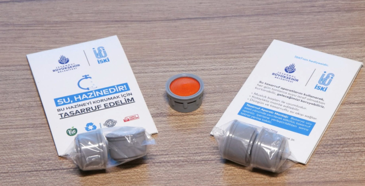 İstanbul'da su tasarrufu için 'perlatör' dağıtılacak